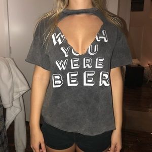 American Eagle (Don’t Ask Why) Cutout Tee